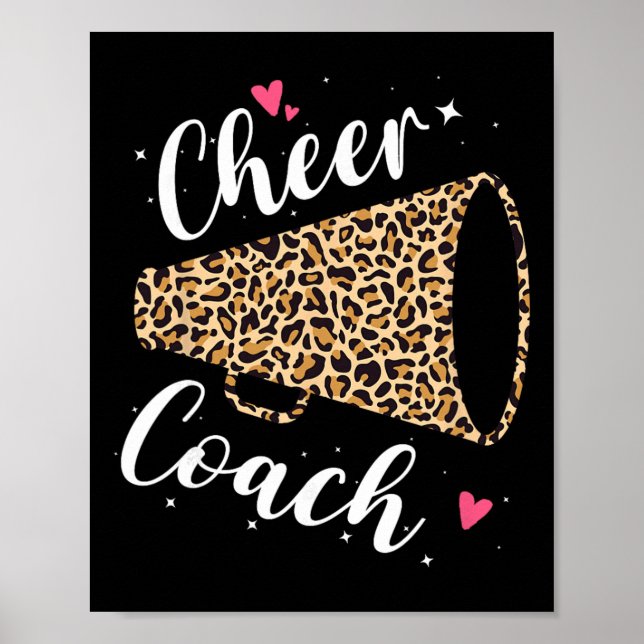 Poster Treinador de Torcida Leopardo Torcida Chefe de Tor (Frente)