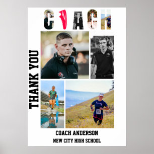 Poster Treinador de XC Cross Country Noite de Formatura d