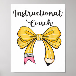Poster Treinador Instrucional Engraçado De Volta à Escola
