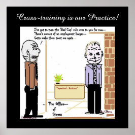 Poster Treinamento Cruzado no Trabalho!