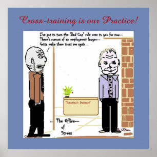 Poster Treinamento Cruzado no Trabalho!