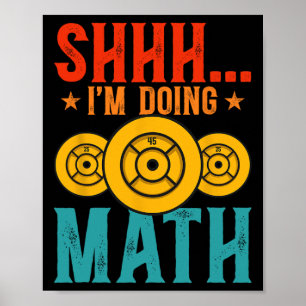 Poster Treinamento em Elevação de Peso da malhação Shhhhh