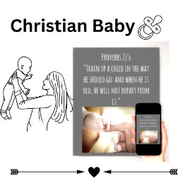 Poster Treinar Uma Cotação De Bíblia Infantil