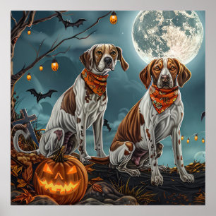 Poster Treing Walker Halloween Spooky