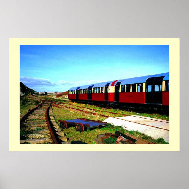 Pôster trem Alderney (Frente)