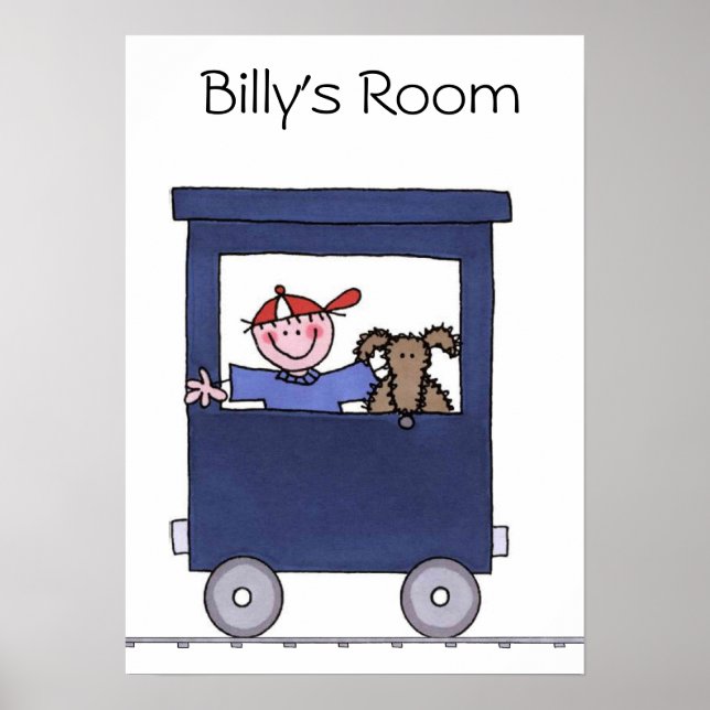 Poster trem cho cho (Frente)