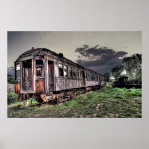 Pôster Trem da cidade fantasma - Montana
