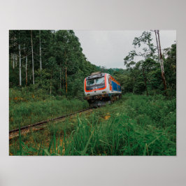Poster Trem Desal Sri Lanka