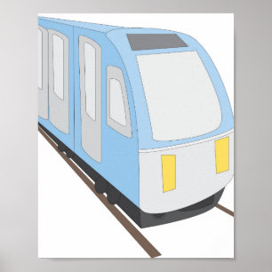 Poster Trem Ferroviário