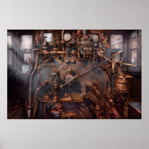 Poster Trem - Locomotiva - Furioso