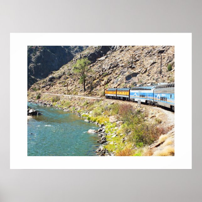 Poster trem Royal Gorge (Frente)