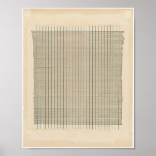 Poster tremolo 1962 - Agnes Martin