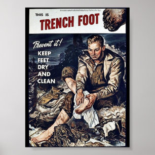 Pôster Trench Foot