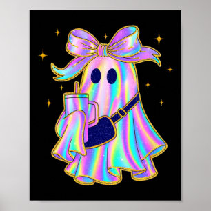 Poster Trendy Ghost Shirt Café Tumbler Pastel Halloween