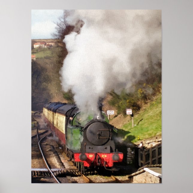 POSTER TRENS A VAPOR (Frente)