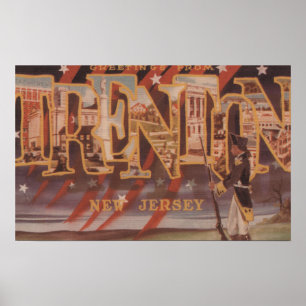 Poster Trenton, New-jersey (revolucionário)