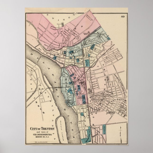 Pôster Trenton, NJ (Frente)