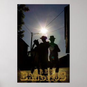 Poster Tres Banditos