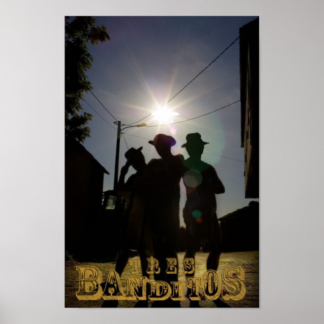 Poster Tres Banditos (Frente)