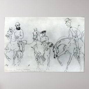 Pôster Três cavaleiro