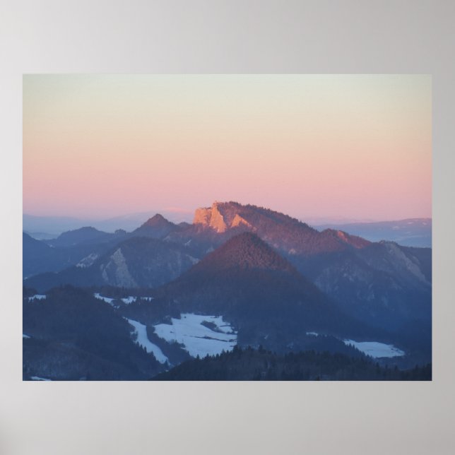 Poster Três Crowns Pieniny (Frente)