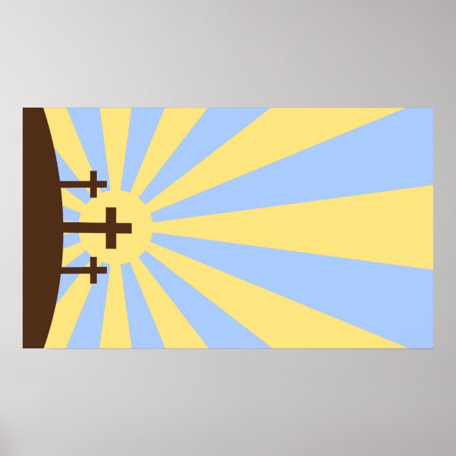 Pôster Três Cruzamentos (Frente)