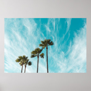 Poster Três folhas verdes abaixo das nuvens de Ciro