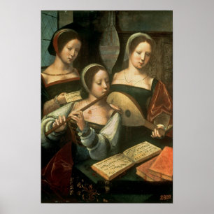 Pôster Três músicos