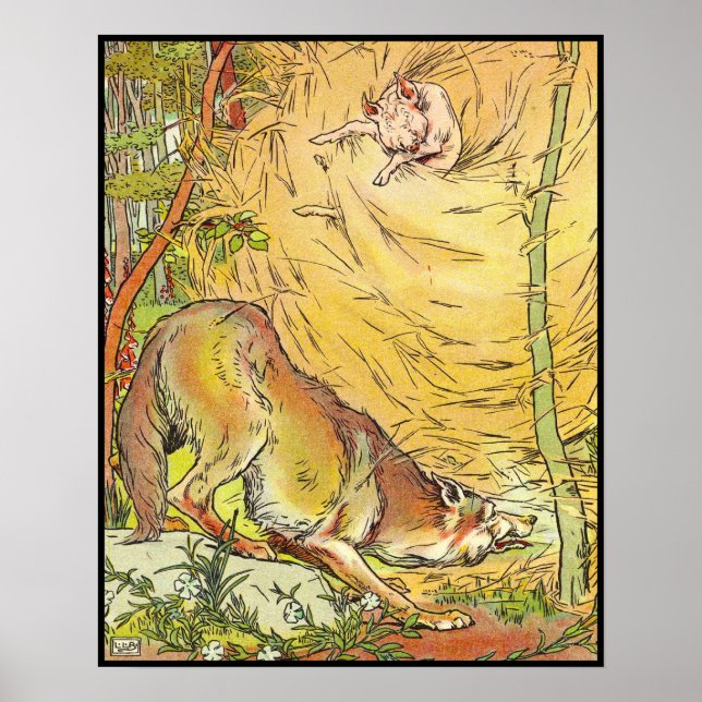 Poster Três Pequenos Porcos: Ele Explodiu A Casa (Frente)