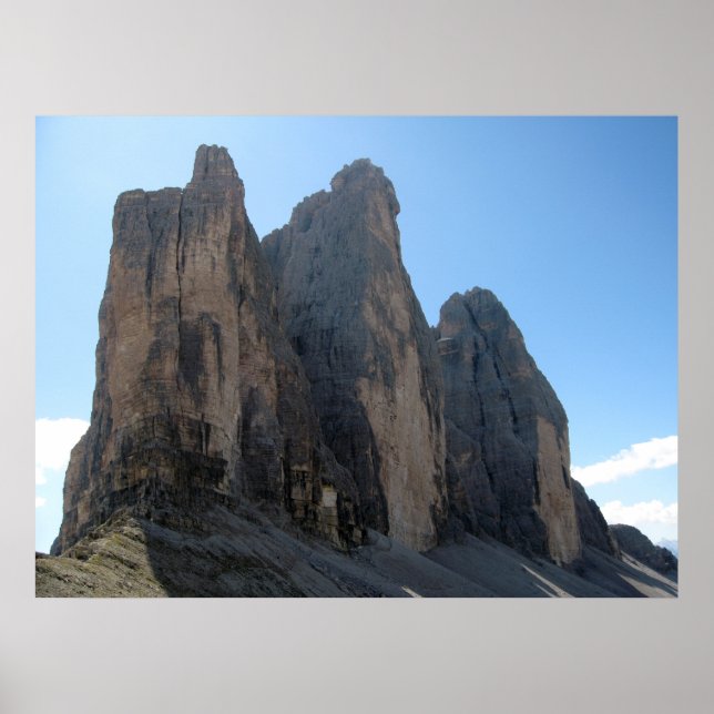 Pôster Três picos (Frente)