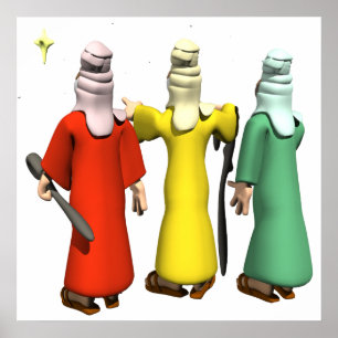 Pôster Três Sábios