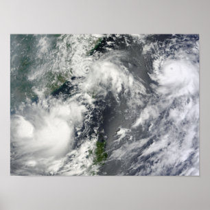 Pôster Três tempestades fortes