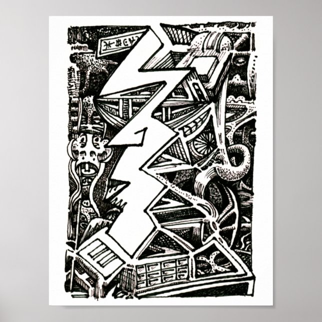 Pôster Três Trimestres (Frente)