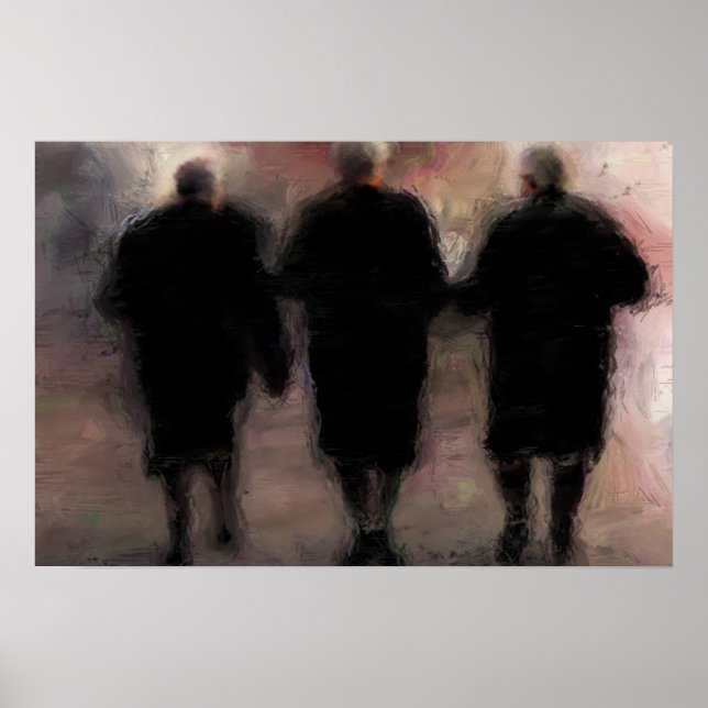 Poster Três Viúvas (Frente)