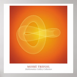Poster Trevo de Moire