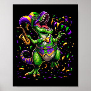 Poster Trex Dinosaur Parade Outfit Shenanigans Mães