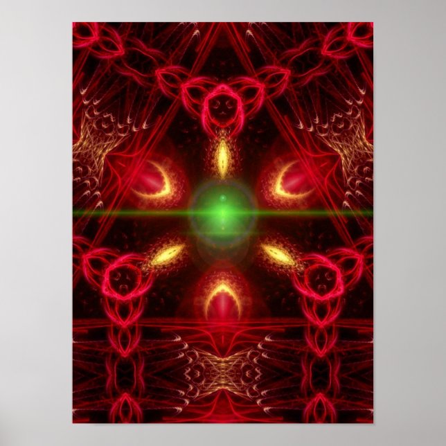 Poster Tri-Fractal (Frente)
