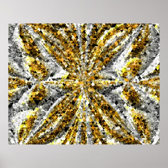 Poster Triângulo art 2 (Frente)