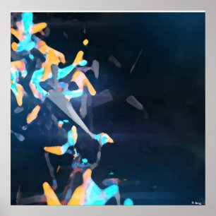 Pôster Triangulo astracto_poster