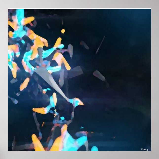 Pôster Triangulo astracto_poster (Frente)