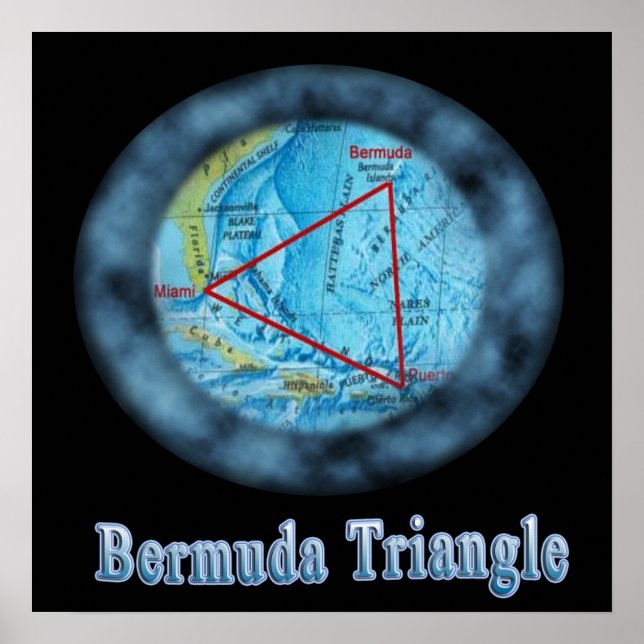 Poster Triângulo das Bermudas (Frente)