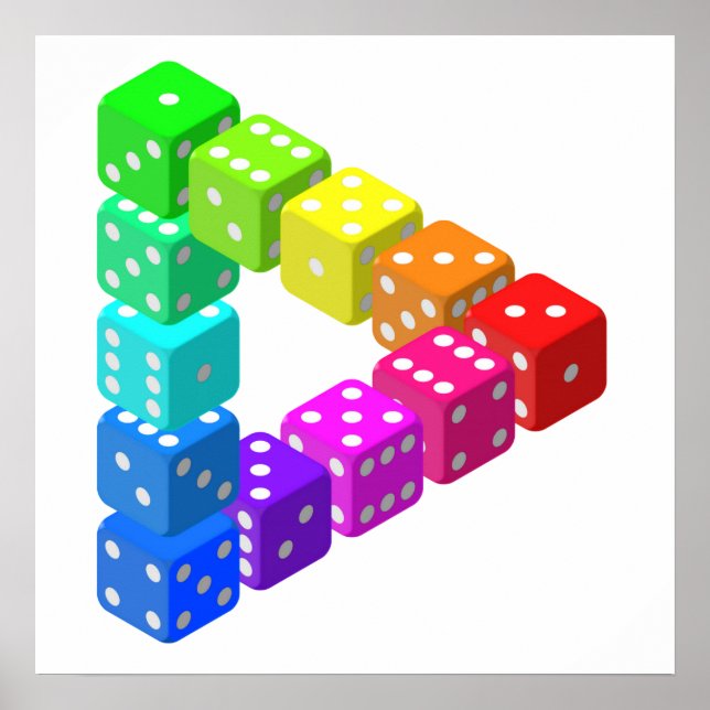 Pôster Triângulo de Disco Impossível (Frente)