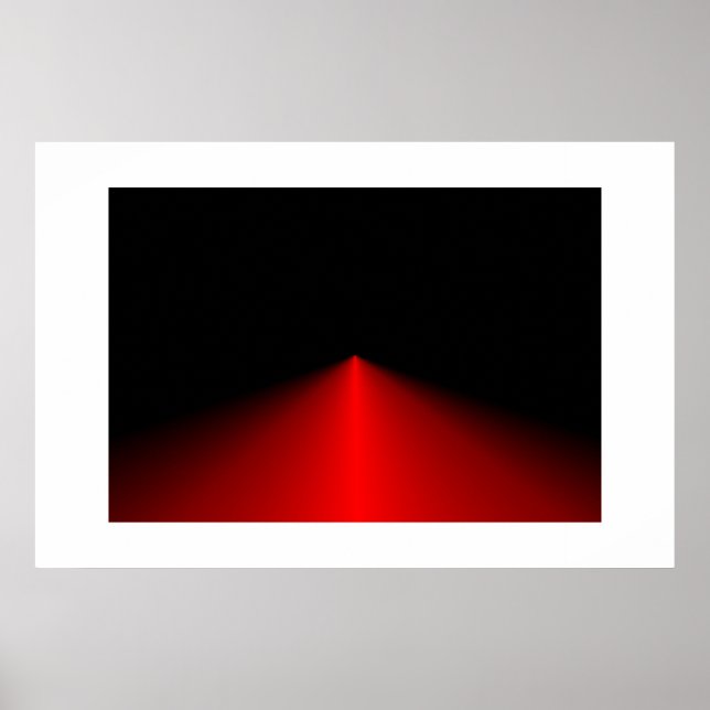 Poster Triângulo Vermelho (Frente)