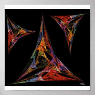 Pôster Triângulos