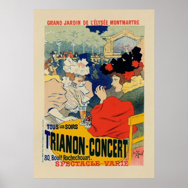 Poster Trianon-Concert | Georges Meunier (Frente)