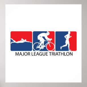 Poster Triathlon da liga principal