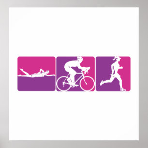 Poster Triathlon da liga principal