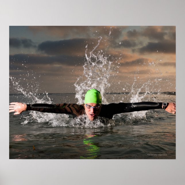 Poster Triatleta 2 (Frente)