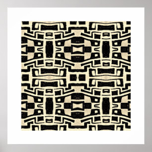 POSTER TRIBAL AFRICANO