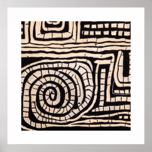 POSTER TRIBAL AFRICANO